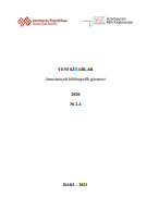 Yeni kitablar 2020 (№2-4): annotasiyalı biblioqrafik göstərici